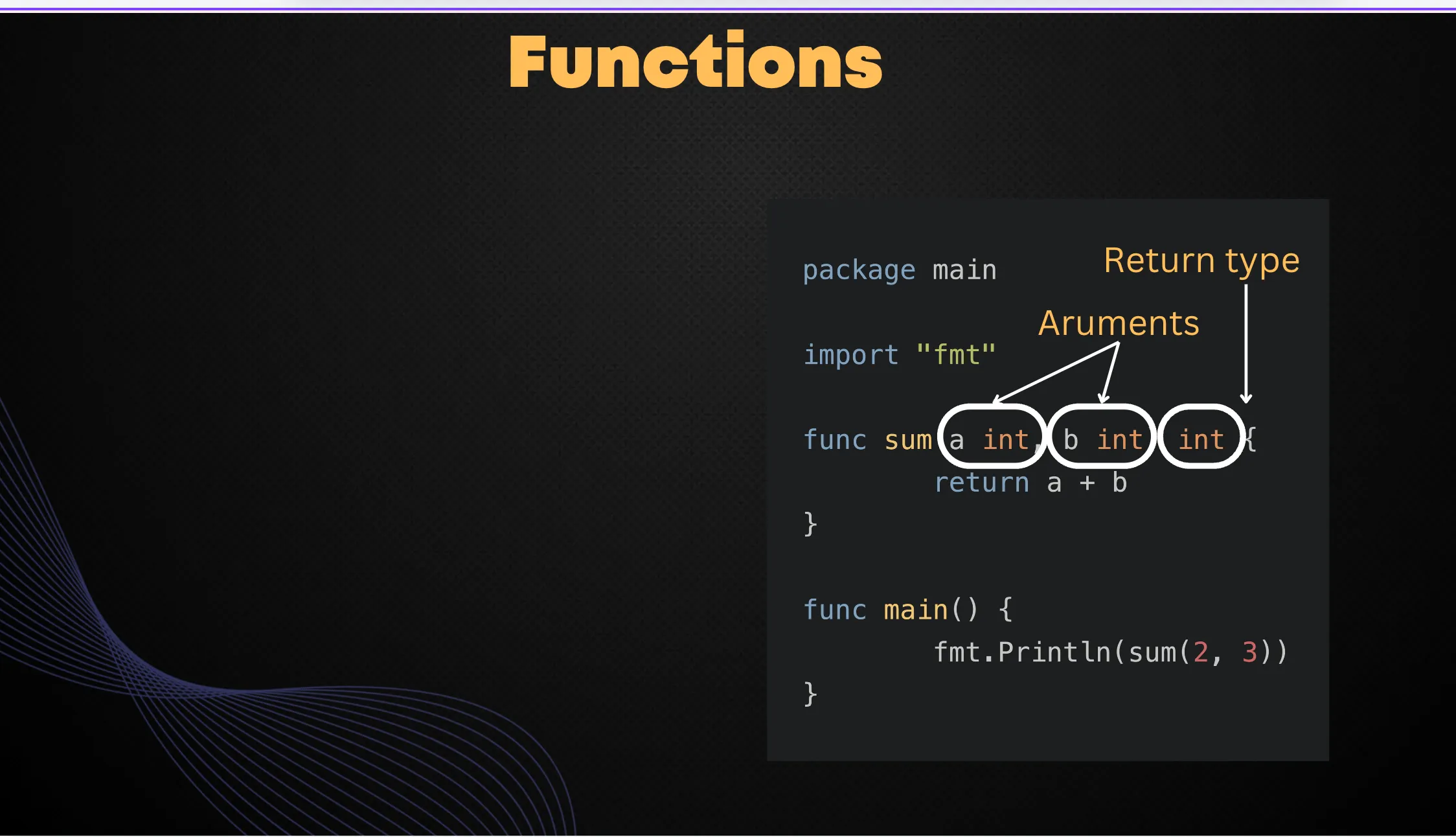 Functions Example